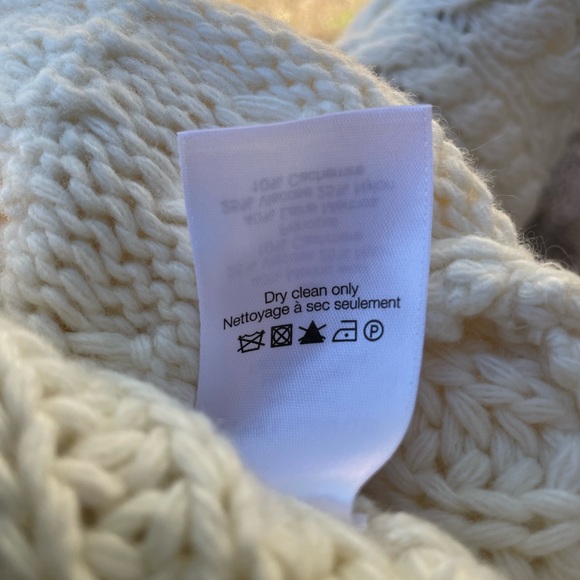 Veronica Beard Pinkett Cream Cable Knit Sweater Vest - Picture 7 of 10